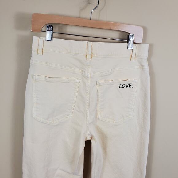 Rebecca Minkoff Buttermilk Dominica Jeans Women's Size 29 - Picture 5 of 11